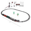  26 Parça Işıklı ve Sesli Classic Model Tren Set JHX6687 - Görsel 5