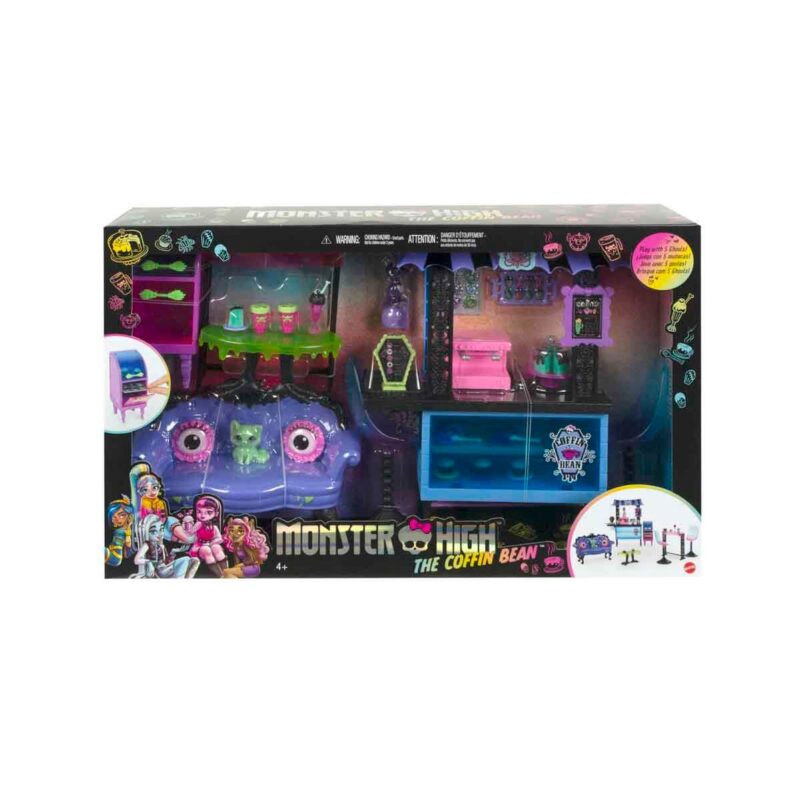 Monster High Coffin Bean Restoran Oyun Seti - Görsel 8